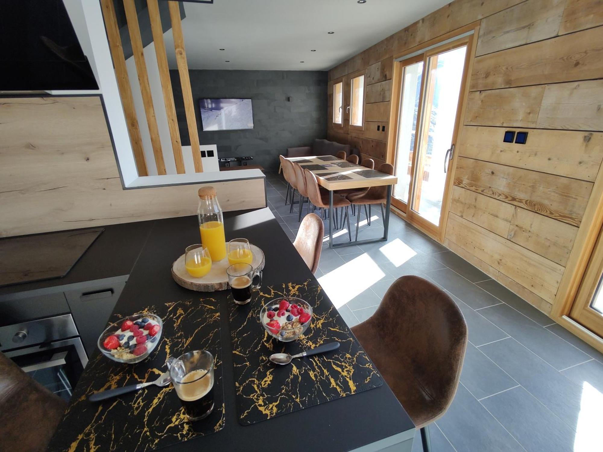 Chalet La Gave/La Meije La Grave Exteriör bild